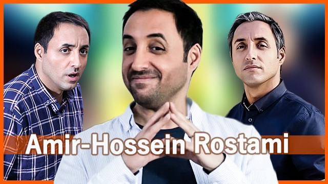Portrait on actor Amir-Hossein Rostami