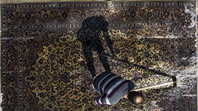Carpet cleaning, a Nowruz ritual