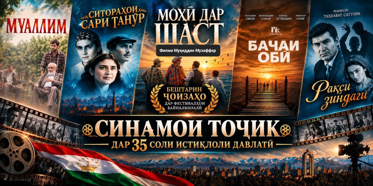 Синамои тоҷик дар 35 соли Истиқлоли давлатӣ