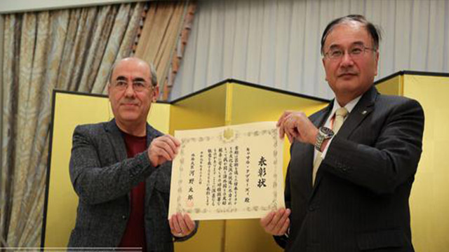 Kamal Tabrizi granted Japan commendation