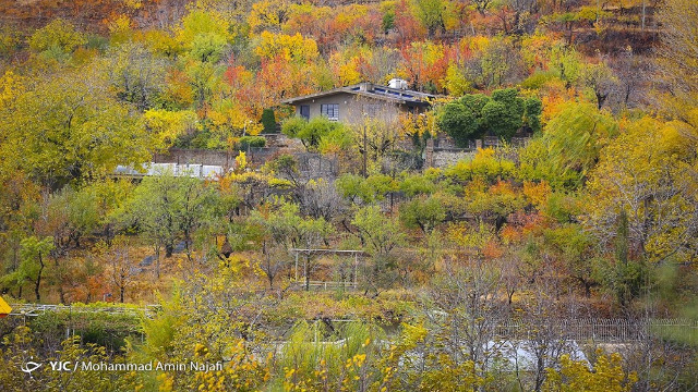 Hamadan in autumn, city of 1000 colors