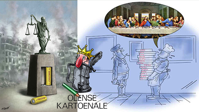Belgian contest awards Iran cartoonists