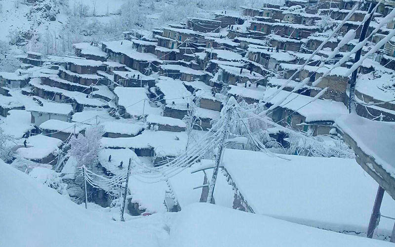 روستای قدیمی سرآقا سید در چهارمحال و بختیاری